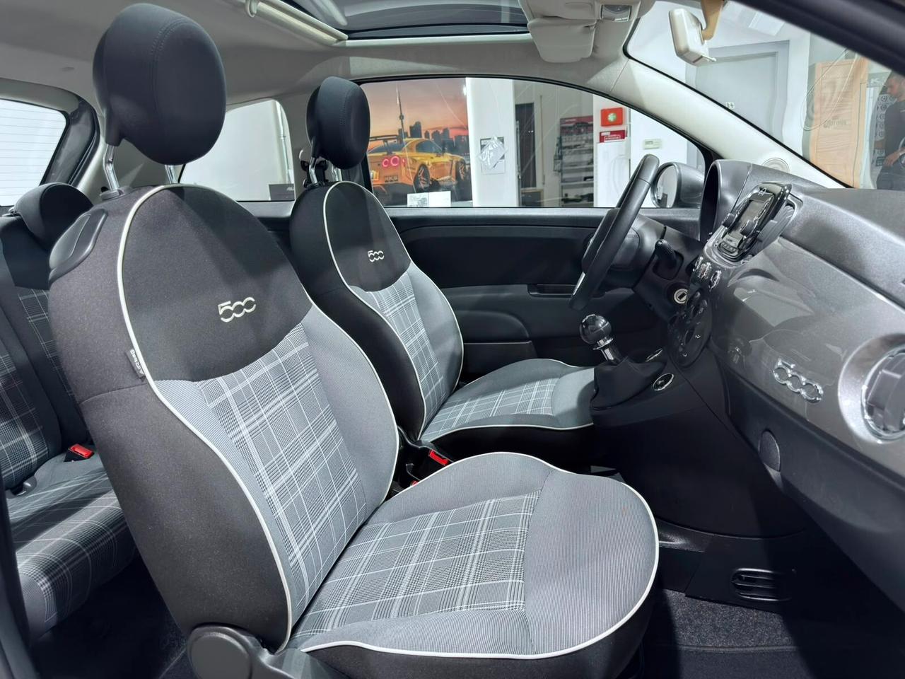 FIAT 500 1.2 69cv 89.000km 2018 TETTO PANORAMICO