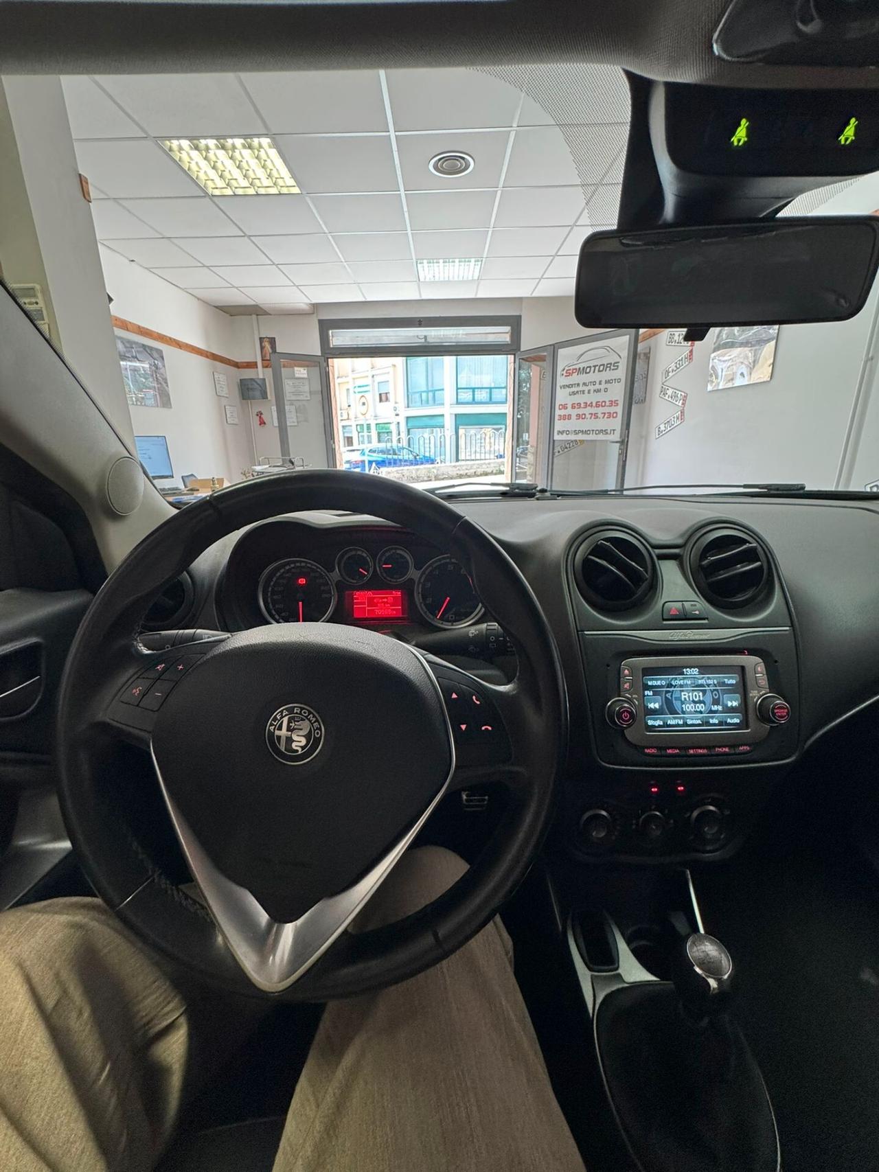 Alfa Romeo MiTo 1.4 78 CV 8V S&S TAGLIANDI UFFICALI,PERFETTA, UNIPRO, NEOP.