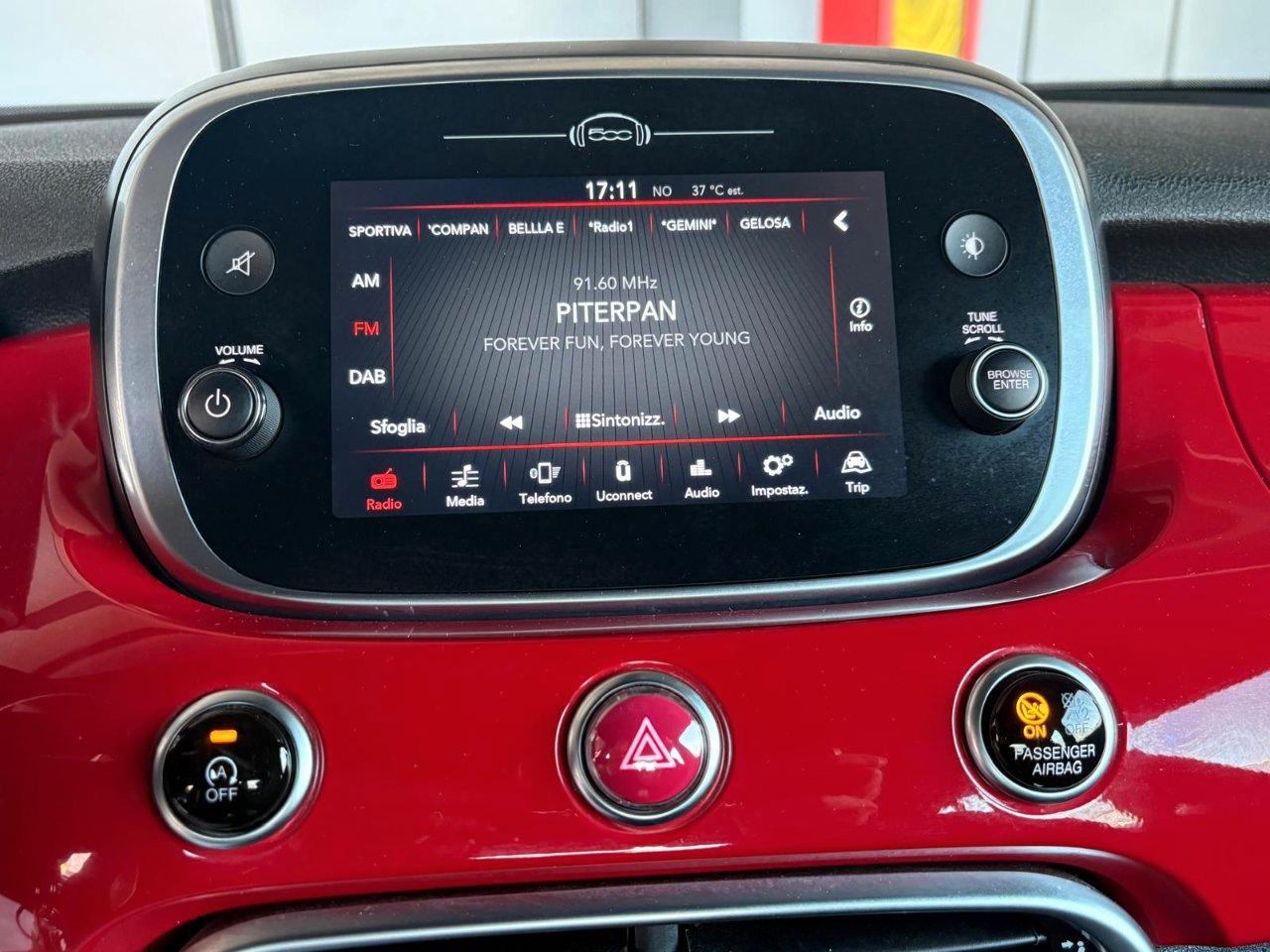 Fiat 500 X 500X 1.3 mjt (red) 95cv