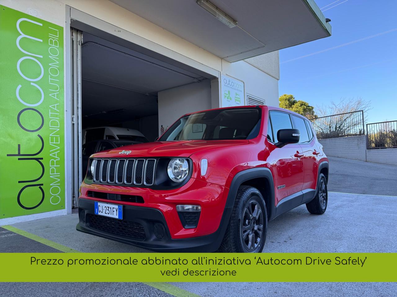 Jeep Renegade 1.6mjt LongitudeSport GARANZIA24MESI