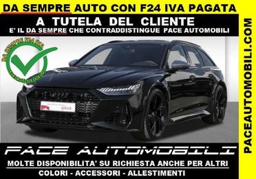 Audi RS6 DYNAMIC PLUS PERFORMANCE TETTO CARBON BLACK PACK