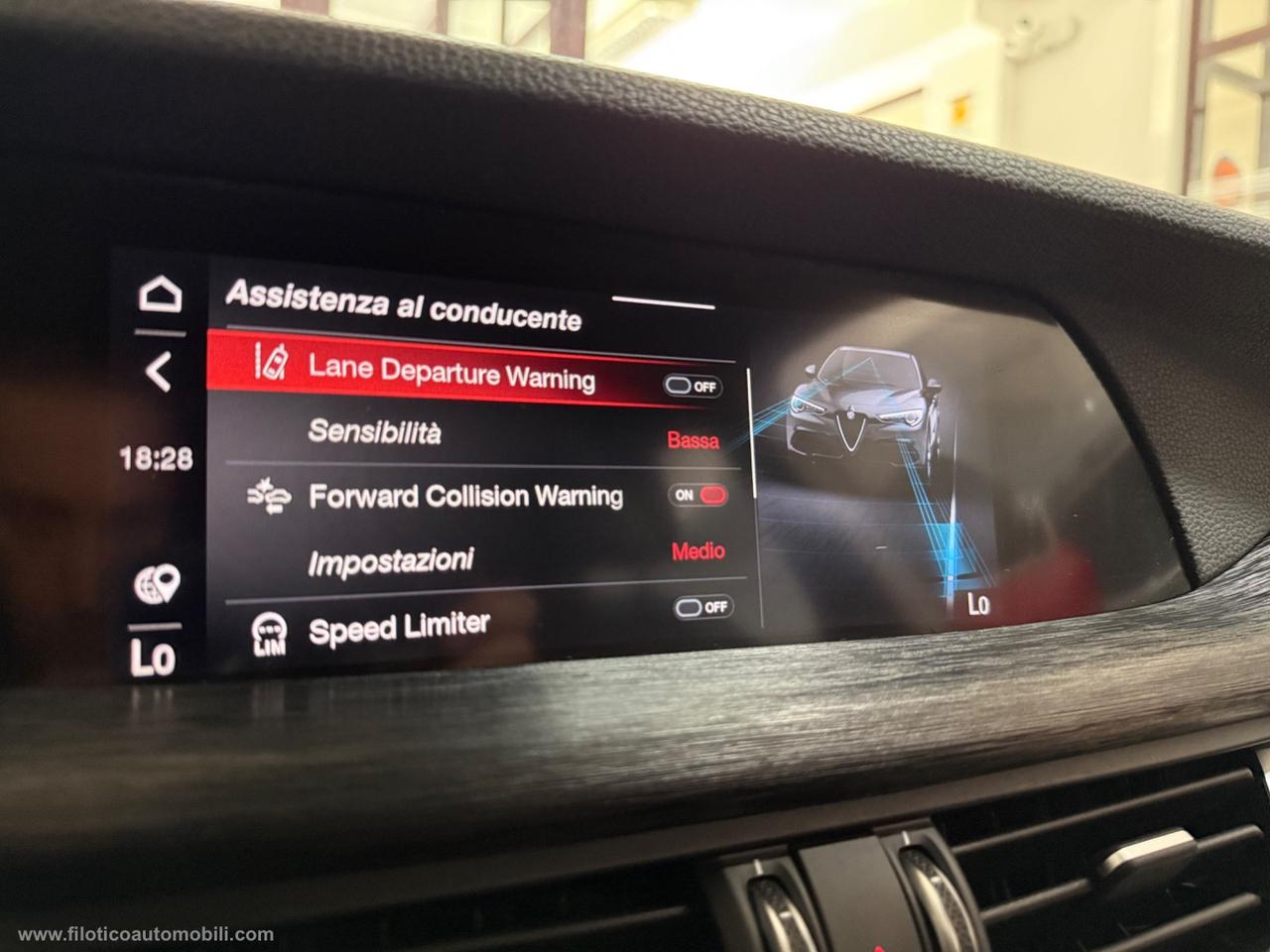 ALFA ROMEO Stelvio 2.2 T.diesel 160CV AT8 RWD Bus. PELLE - CARPLAY FULL