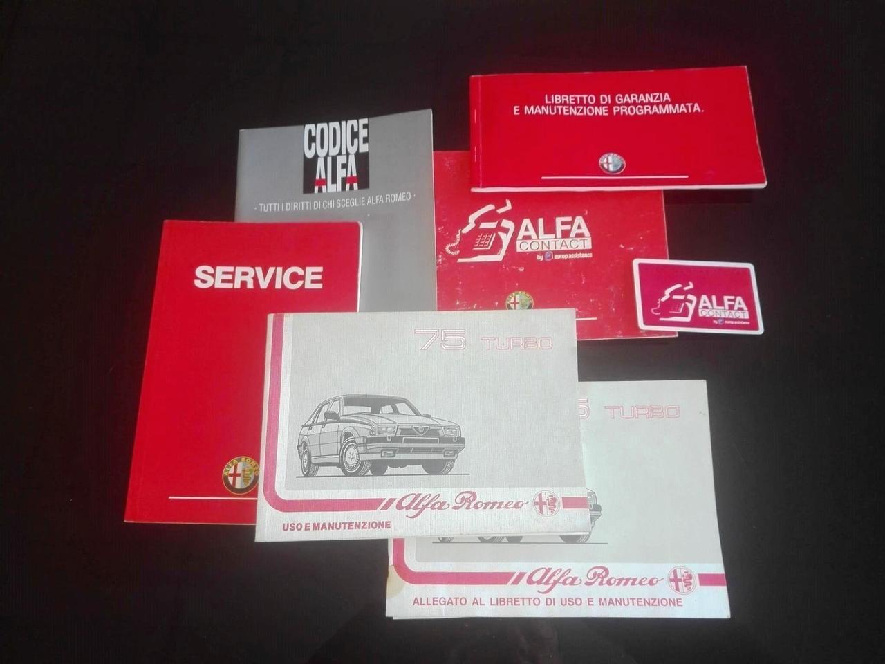 Alfa Romeo 75 Turbo Quadrifoglio Verde - 1991