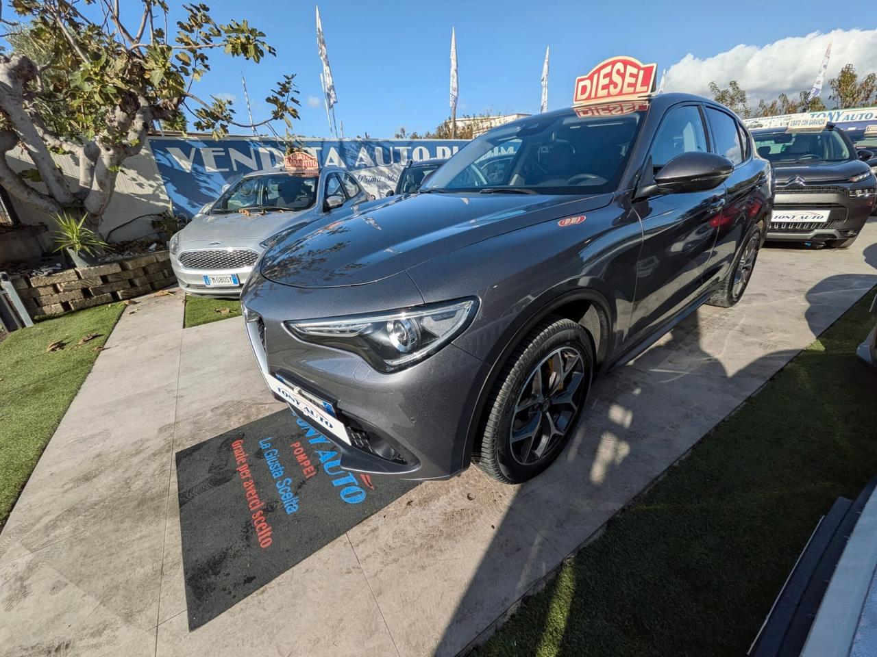 Alfa Romeo Stelvio 2.2 Turbodiesel 210 CV AT8 Q4 Super CAMERA