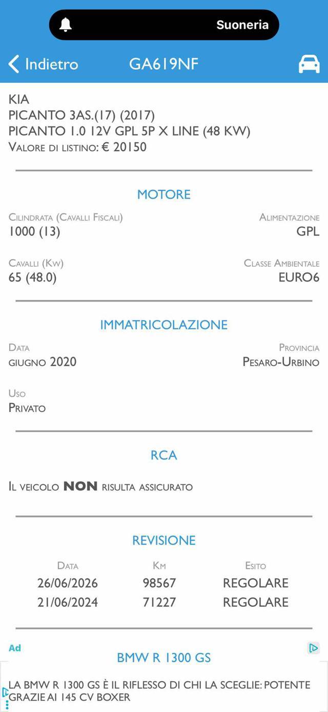 KIA Picanto 1.0 12V 5 porte Urban