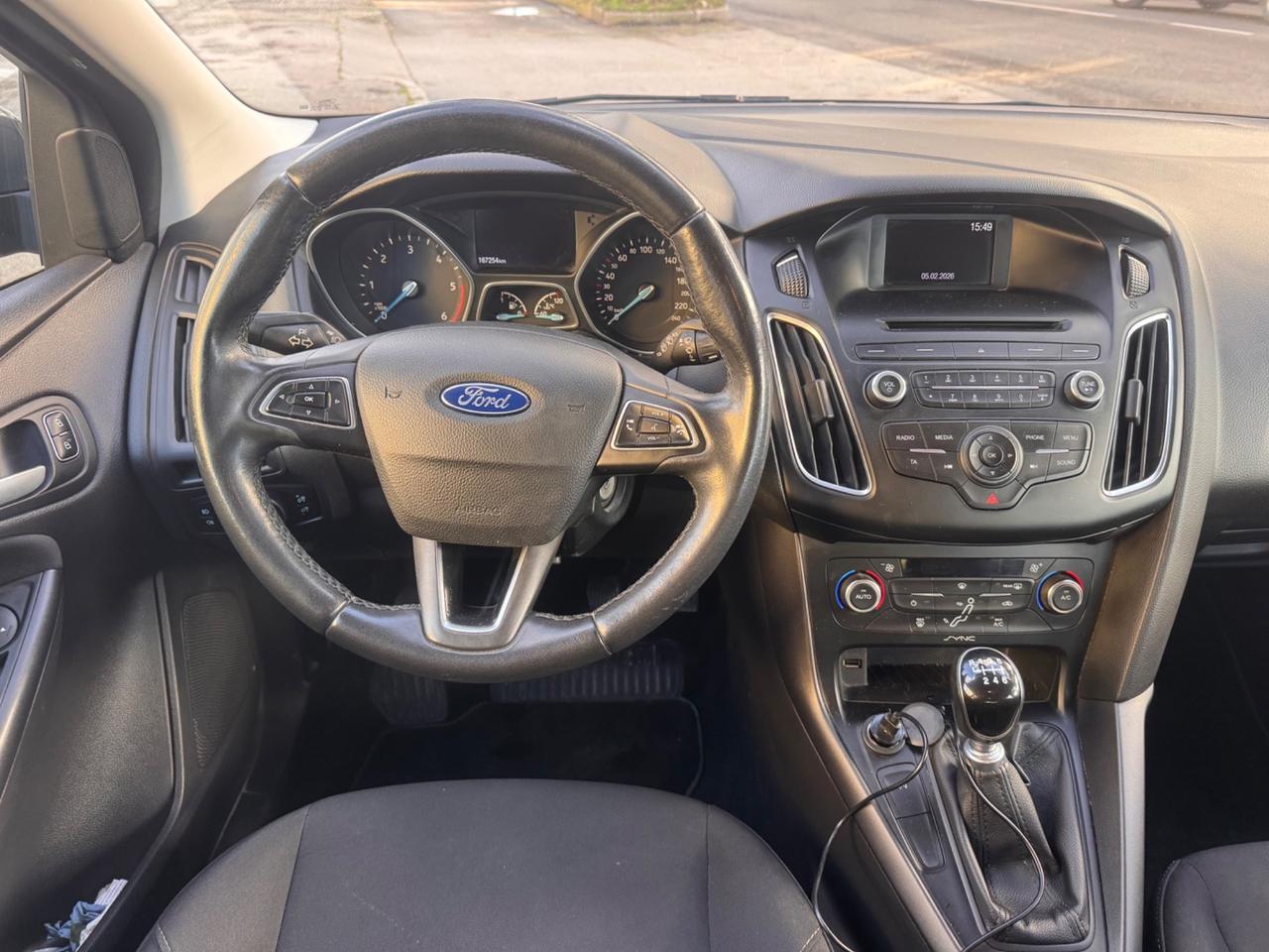 Ford Focus 1.5 TDCi 120 CV 5.P neopaten garanzia 12 mesi