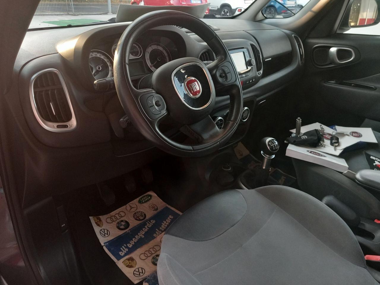 Fiat 500L 1.4 T-Jet 120 CV GPL Lounge TETTO PELLE PARZIALE SENSORI CERCHIO 17 GARANZIA