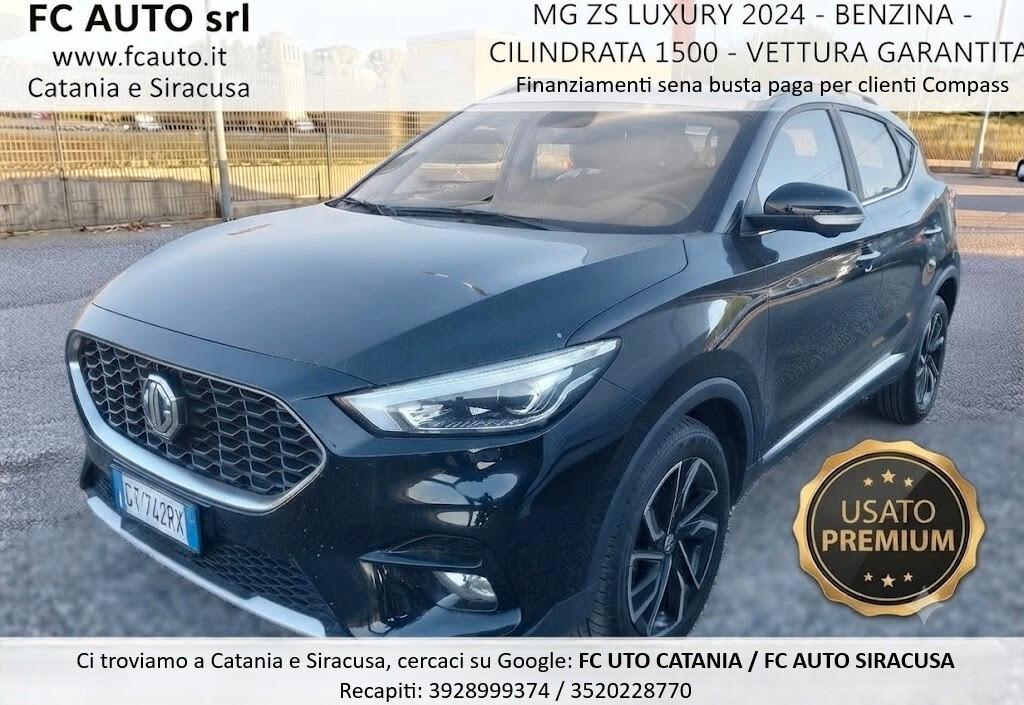 Mg ZS 1.5 VTi-tech Luxury 2024 PARI AL NUOVO - IVA DEDUCIBILE