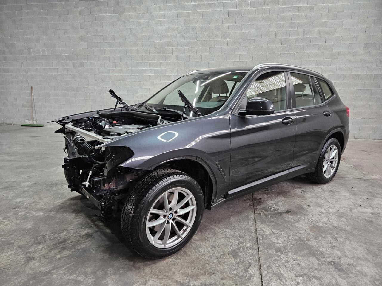 BMW X3 xdrive20d mhev 48V auto START FURTO PARZIALE
