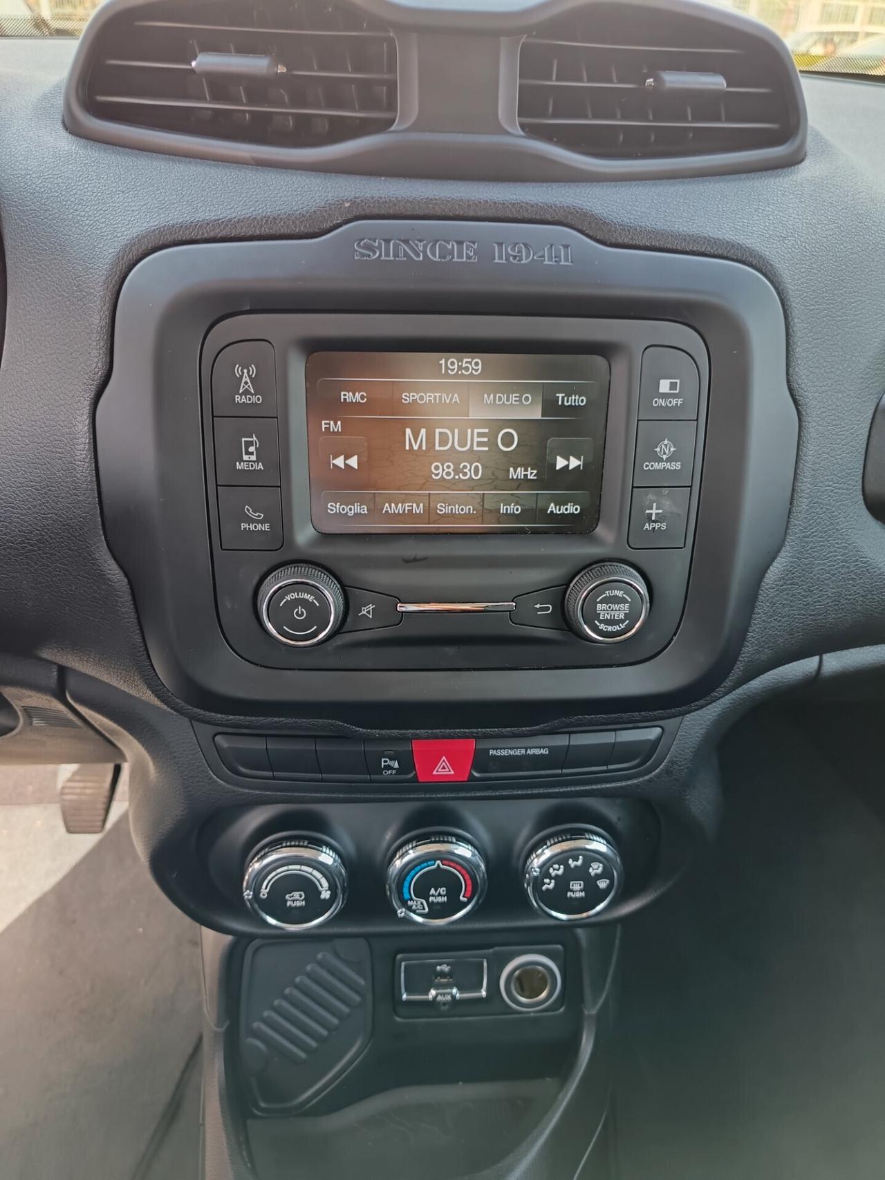 Jeep Renegade 1.4 T-Jet 120 CV Longitude GPL IMPIANTO DI SERIE