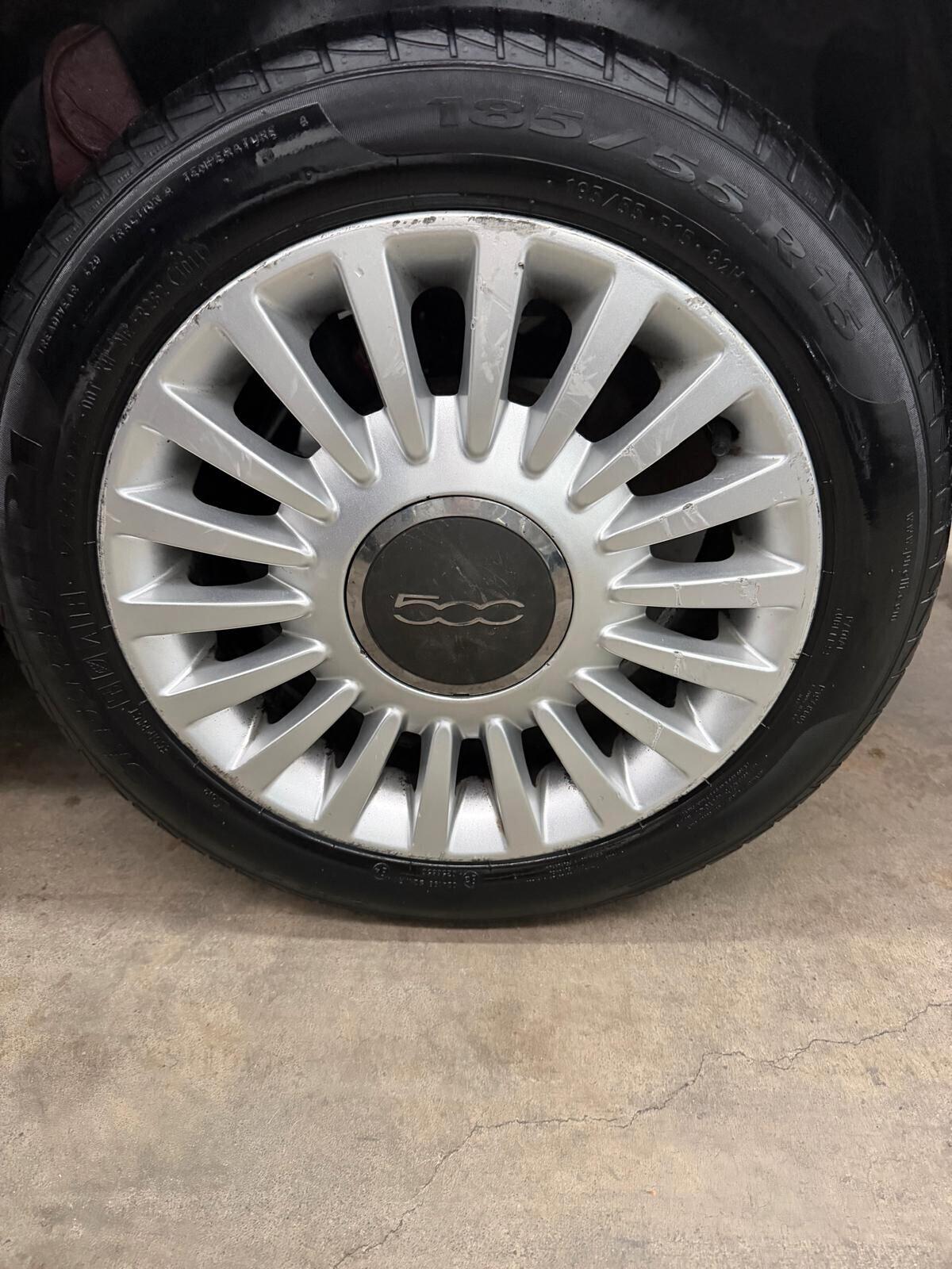 Fiat 500 Benzina Neopatentati Tetto Panoramico