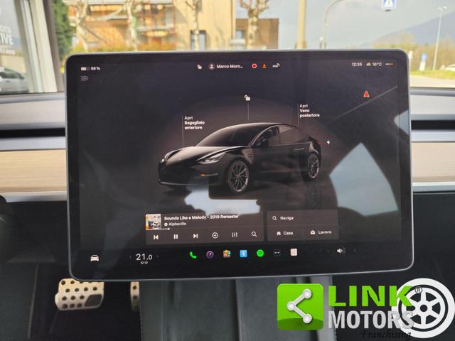 TESLA Model 3 RWD GARANZIA TESLA INCLUSA