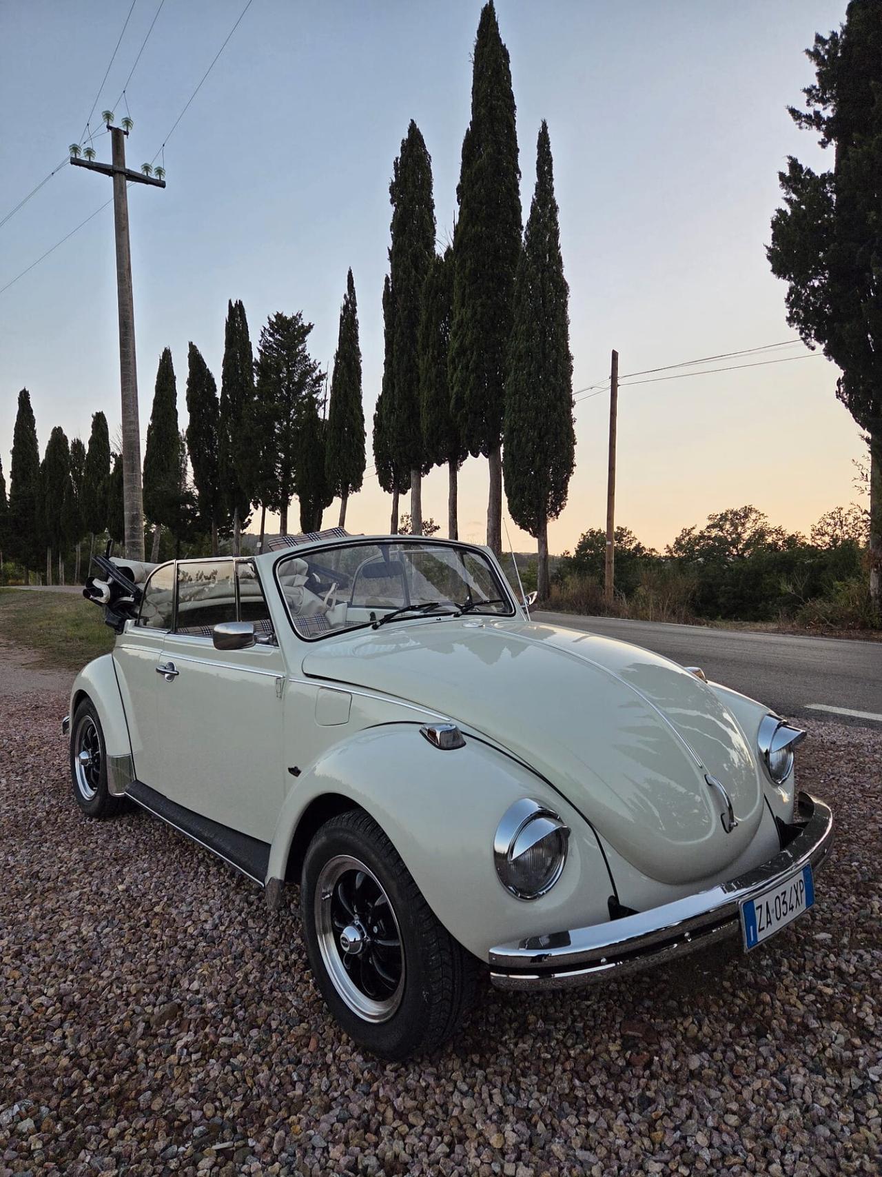 Volkswagen Maggiolone Karman cabrio 1600 vetro piatto