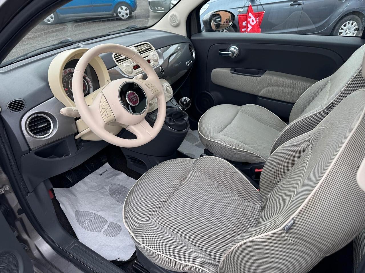 Fiat 500 1.2 BENZ LOUNGE NEOPATENTATI 2009