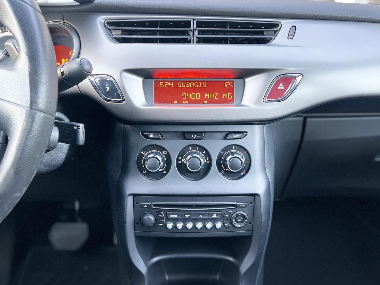 Citroen C3 1.2 Benzina 83CV Automatica E5 Neo - 2014