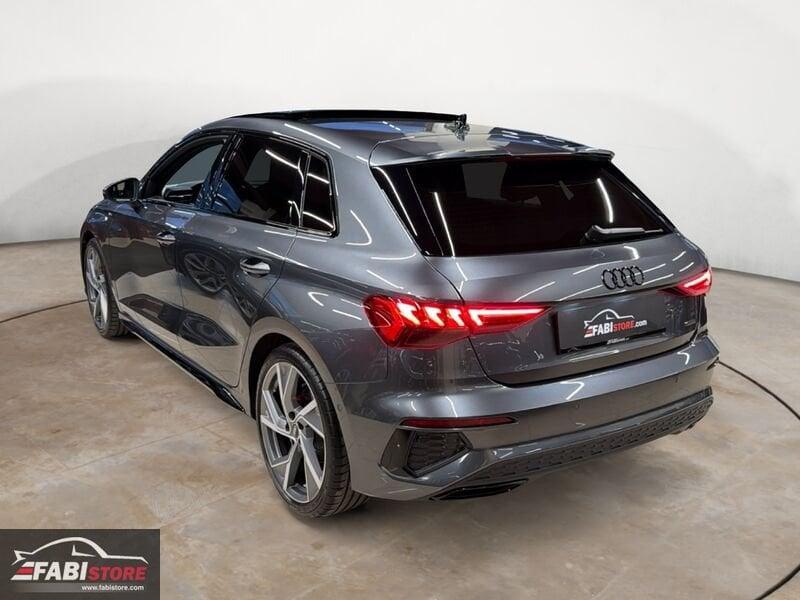 Audi A3 A3 SPB 40 TFSI 190 Cv S-Tronic QUATTRO S-Line - Tetto, Matrix, Bang, Gusci, Pelle ecc