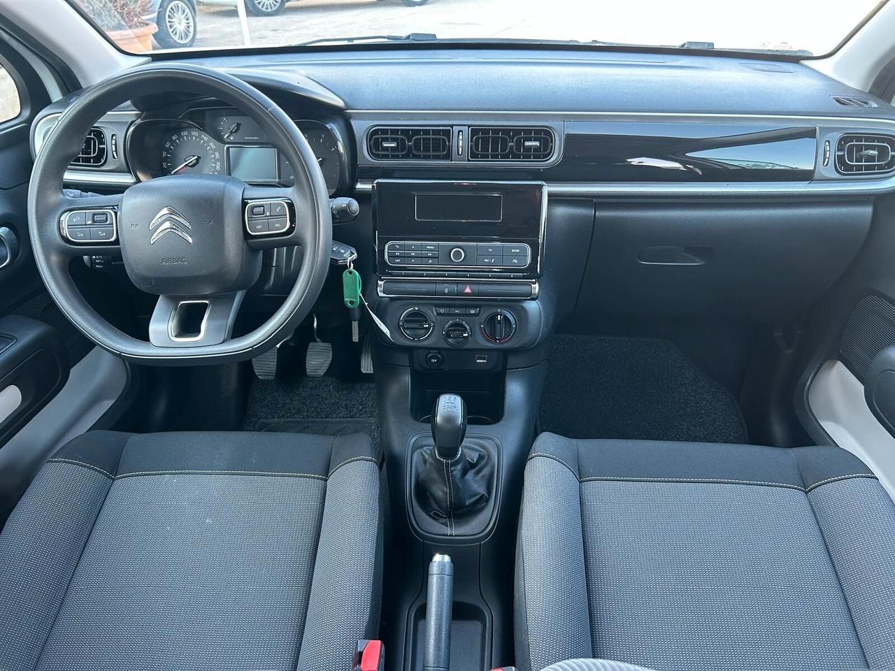 Citroen C3 1.2 benzina 83cv 2019