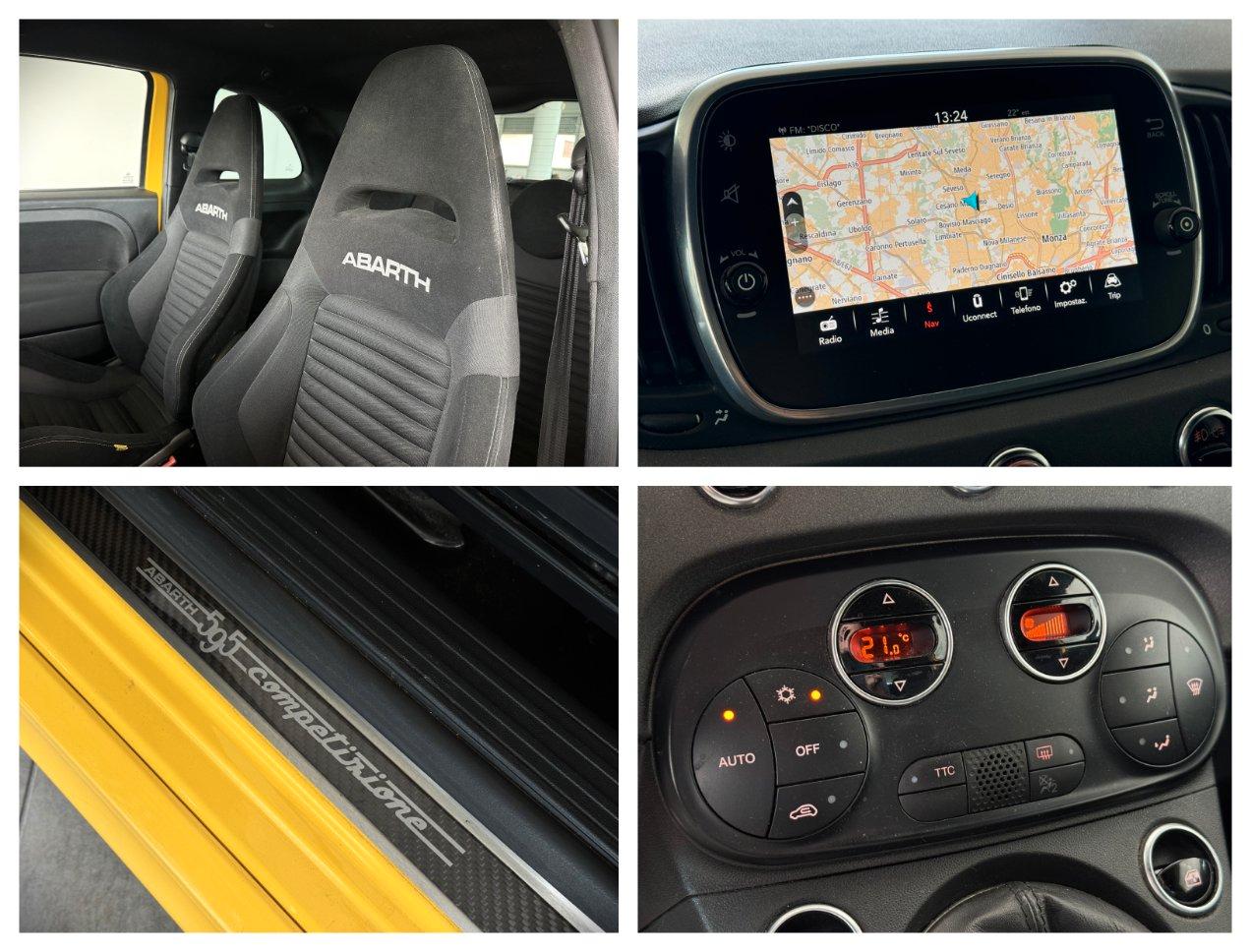 Abarth 595 1.4 t-jet Competizione 180cv SABELT