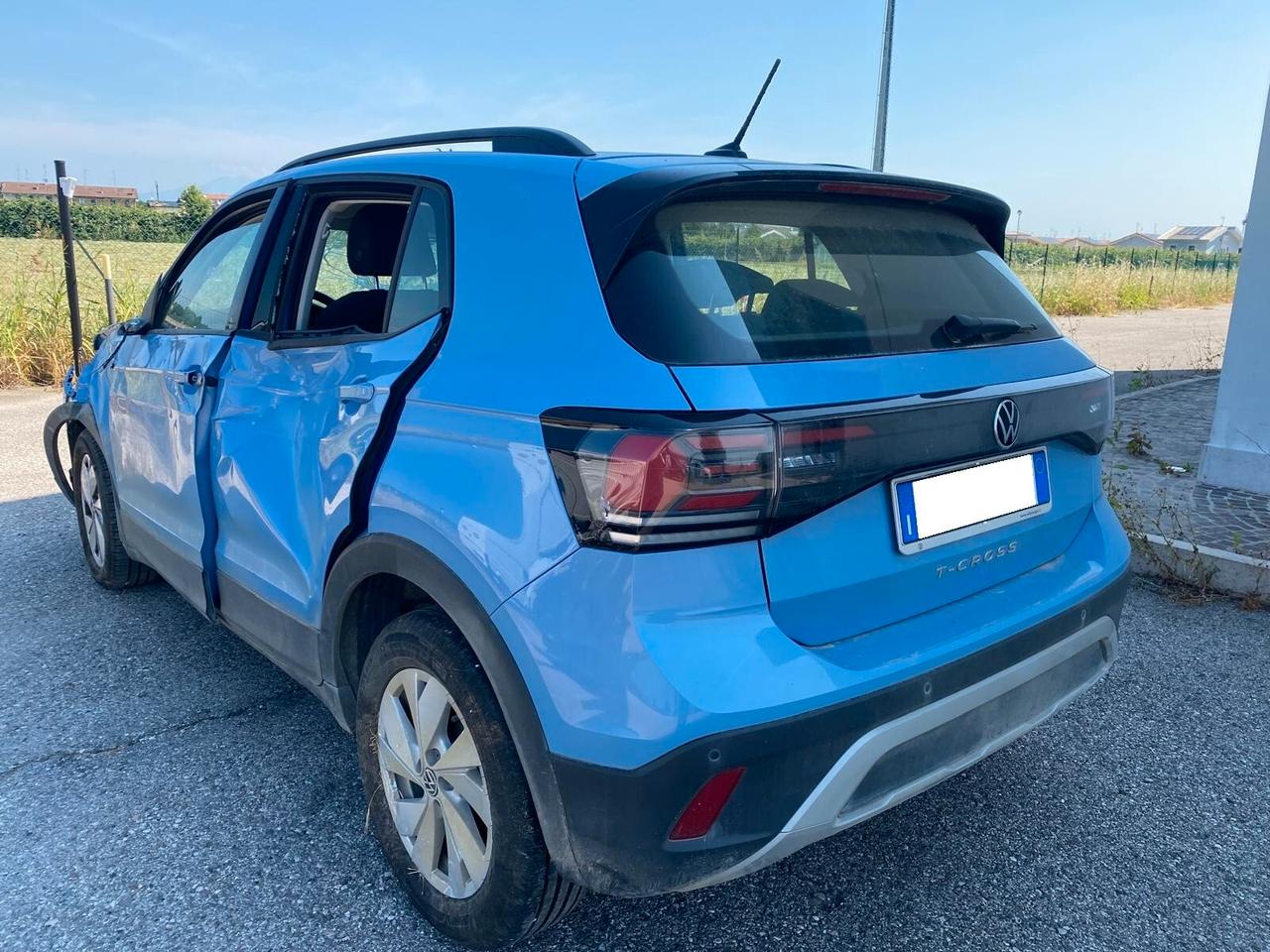 Volkswagen T-Cross 1.0 tsi Life 95cv INCIDENTATA