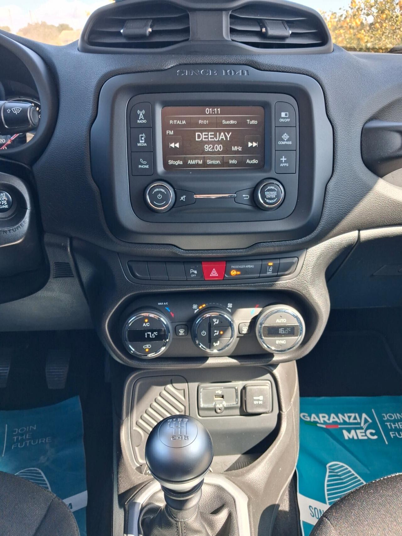 Jeep Renegade 1.6 Mjt 120 CV Limited anno 2017