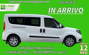 FIAT Doblo MAXI Combi N1 1.6 MJT 105CV 5posti // + IVA