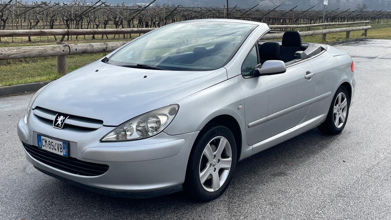 PEUGEOT 307 CC CABRIO 1.6 BENZINA - 2004