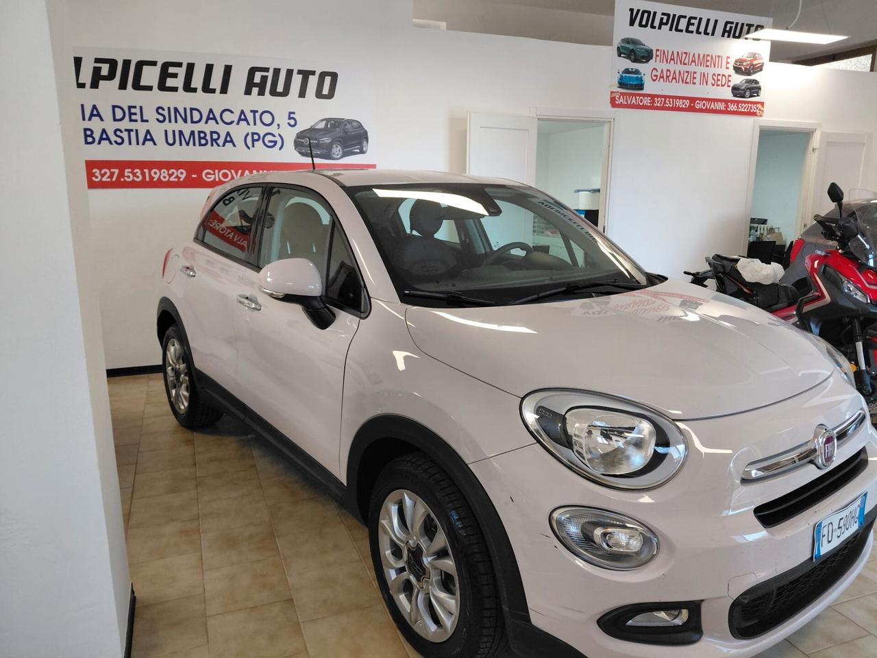 FIAT 500X ANNO 2016 DS 1.6 ADATTA NEOPATENTATI KM 129 MILA
