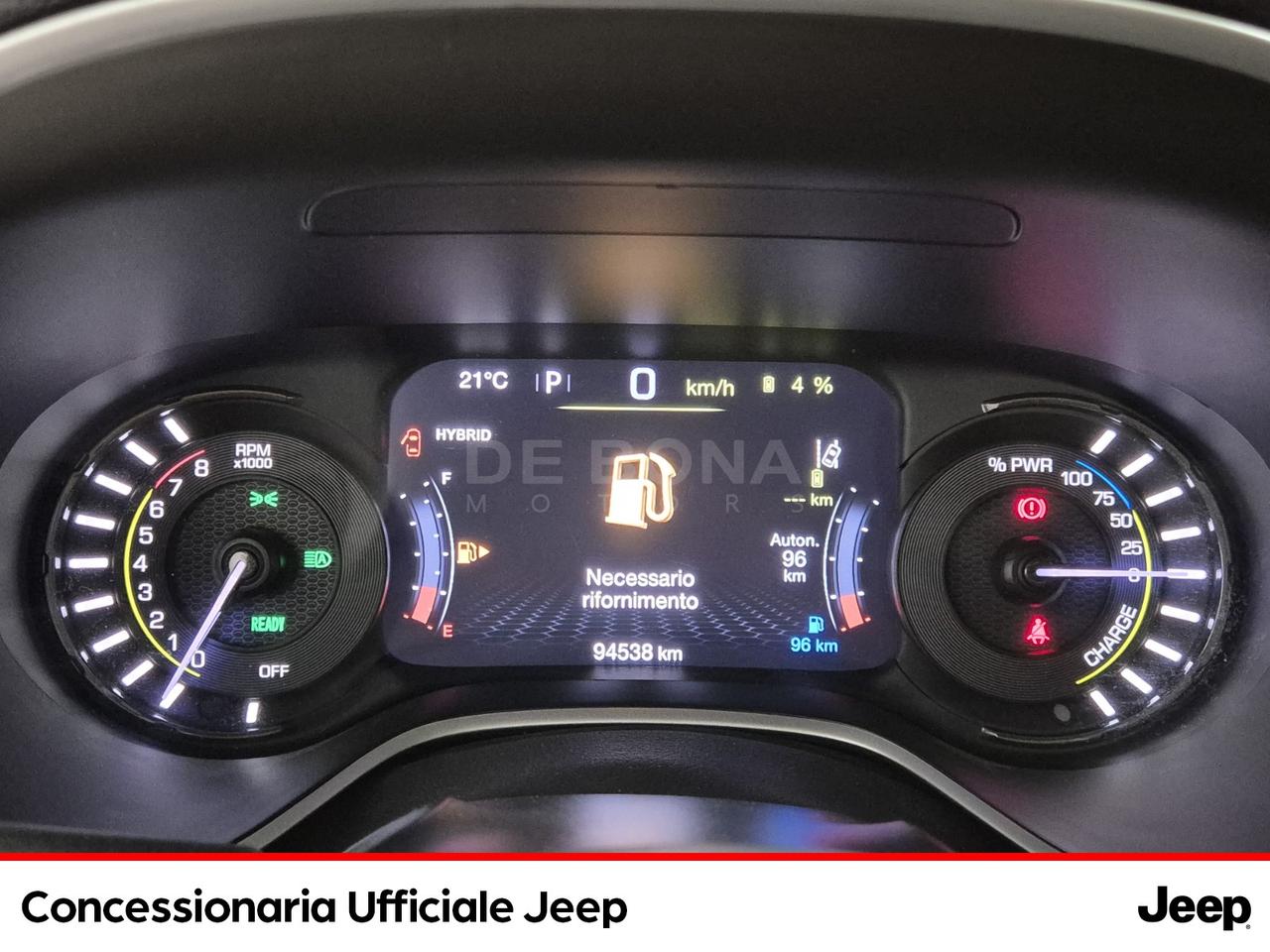 Jeep Compass 1.3 turbo t4 phev s 4xe at6