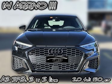 AUDI A3 SPB 35 TDI S tronic S line edition