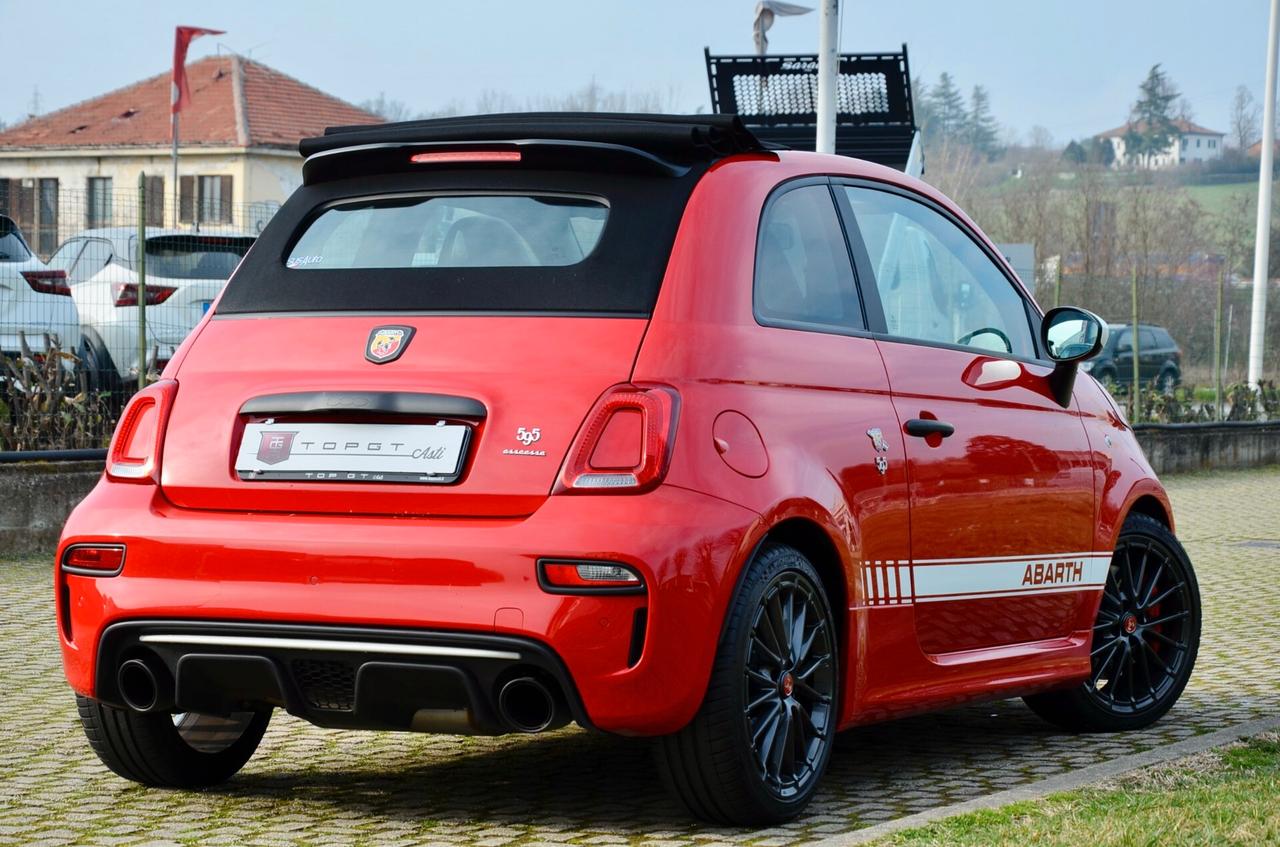 ABARTH 595C 1.4 T-JET ESSEESSE 180cv AUT, PARI AL NUOVO, UFF ITALIANA, AKRAPOVIC, SEDILI IN CARBONIO, 17", PERMUTE