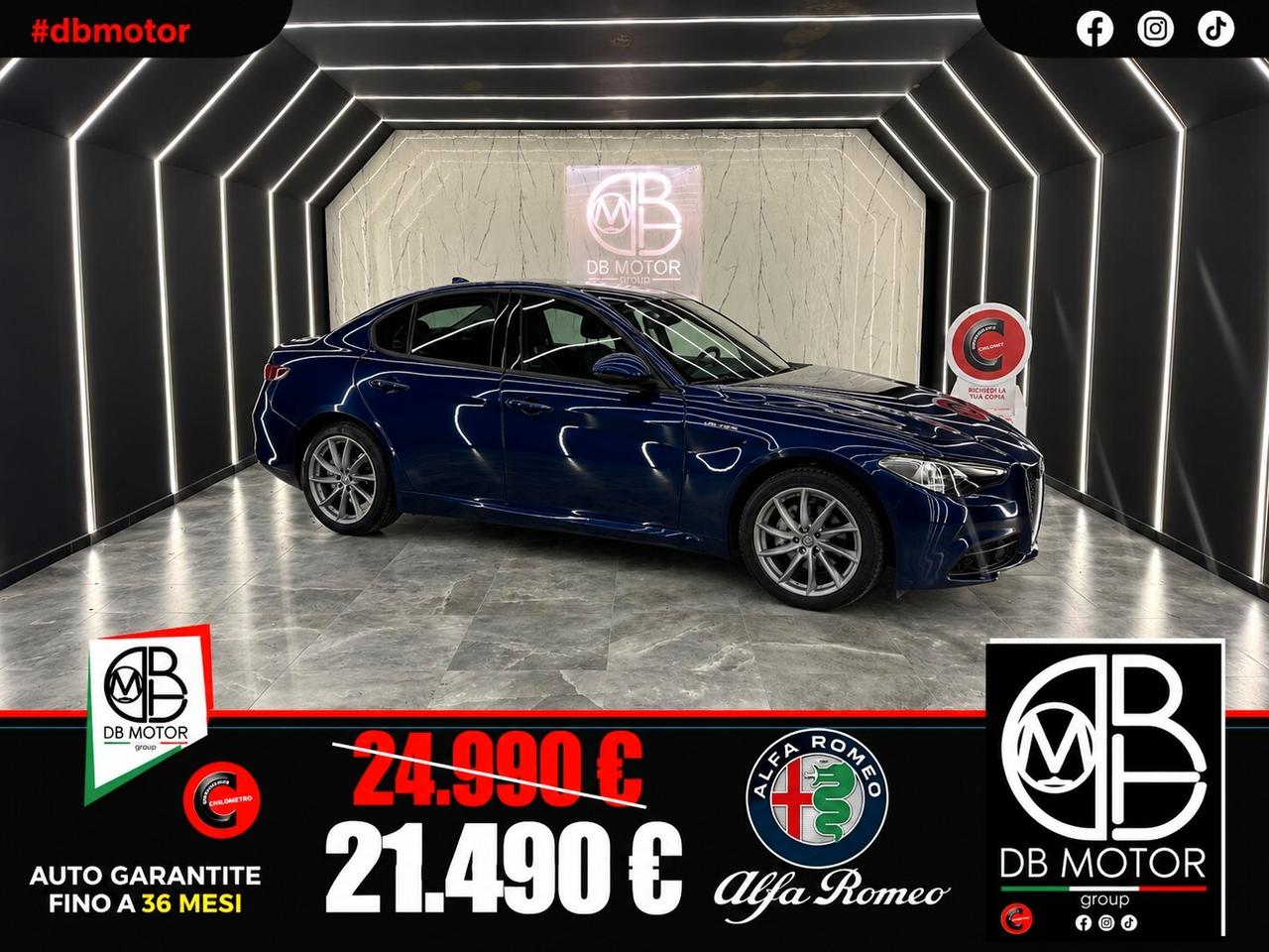 Alfa Romeo Giulia 2.2 Turbodiesel 160 Q4 CV AT8 Super