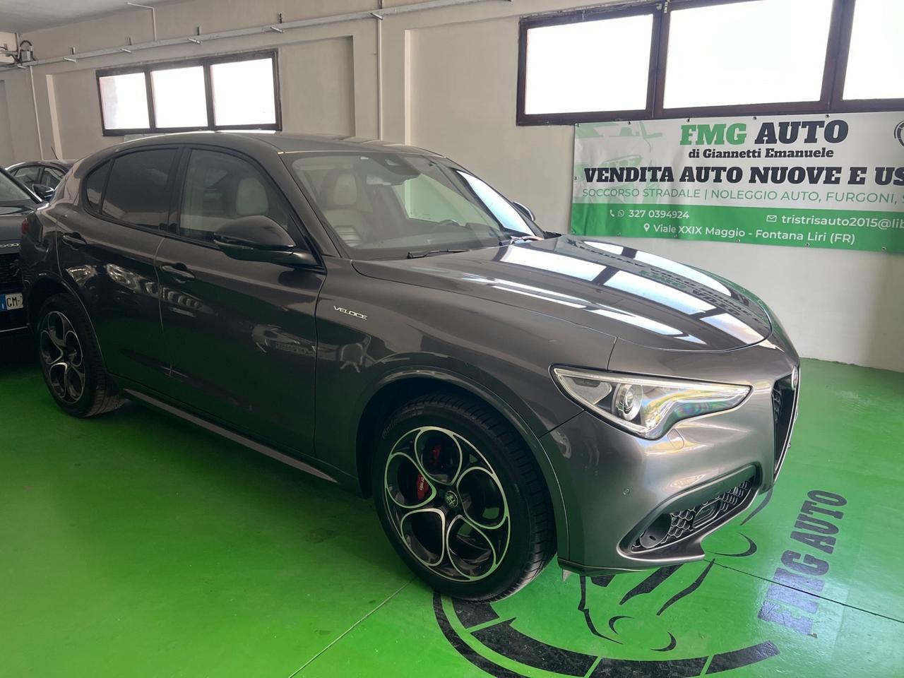 Alfa Romeo Stelvio 2.2 Turbodiesel 210 CV AT8 Q4 Veloce