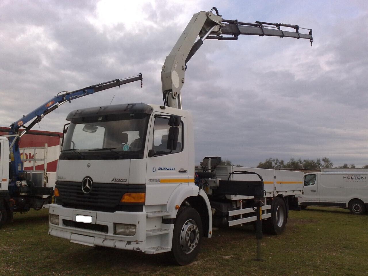 Mercedes Benz 18.28 CASSONE + GRU'