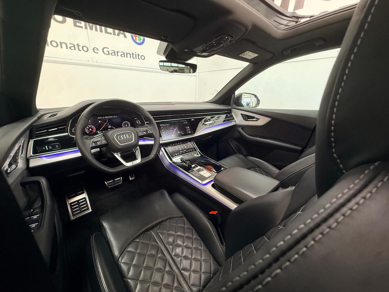 Audi Q8 50 TDI 286 CV MHEV QUATTRO TIPTRONIC SLINE PLUS 03/2019 EURO 6B TETTO VENTILATI 4 RUOTE STERZANTI