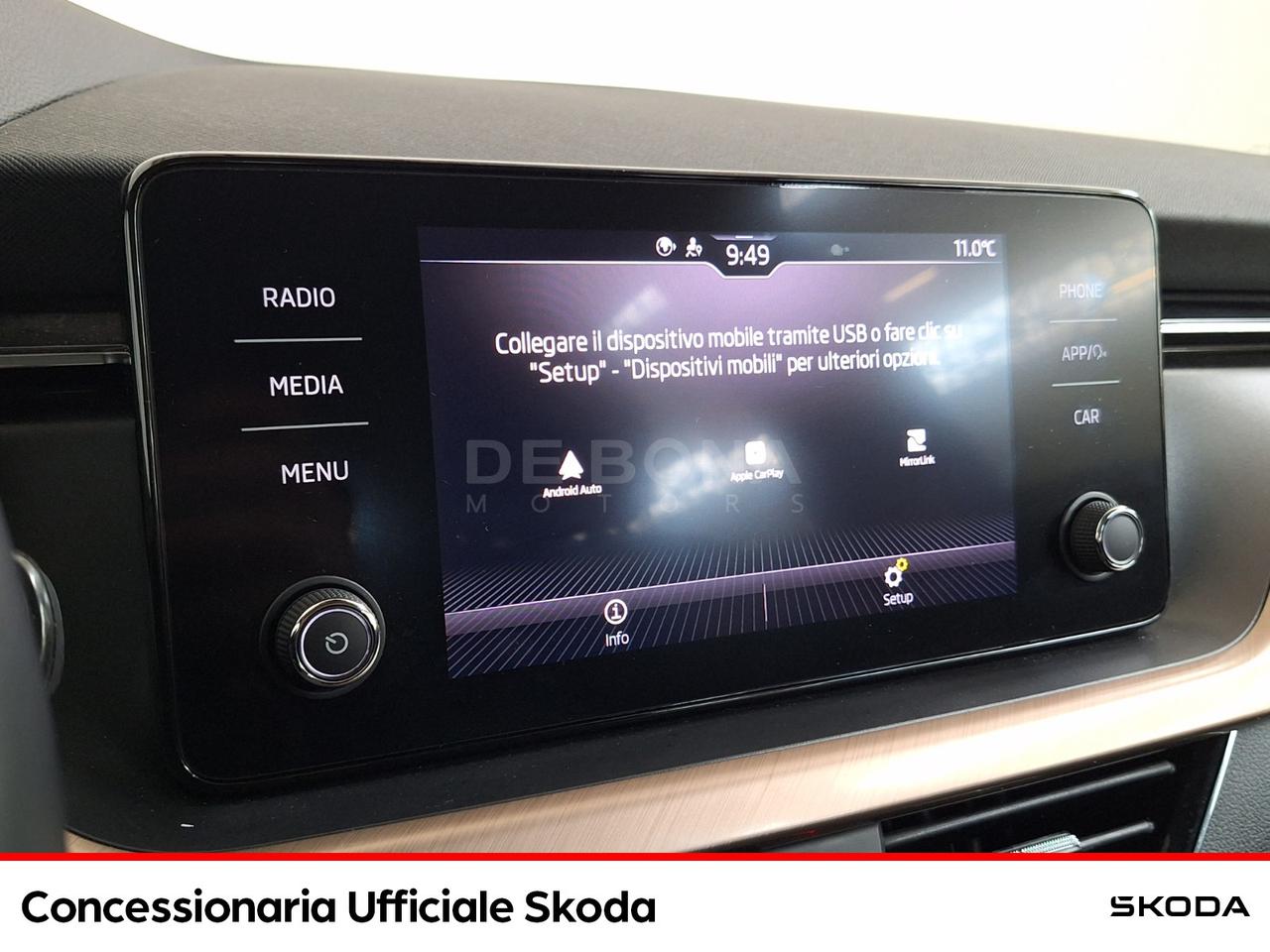 Skoda Kamiq 1.0 tsi black dots 110cv