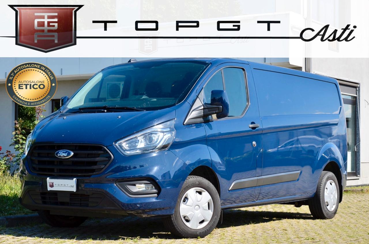 FORD TRANSIT CUSTOM 2.0 ECOHYBRID 130cv L3 H1 PASSO LUNGO, NO IVA, UNICOPROPRIETARIO, UFF ITALIANA, EURO 6D, SERVICE UFF FORD, PERMUTE