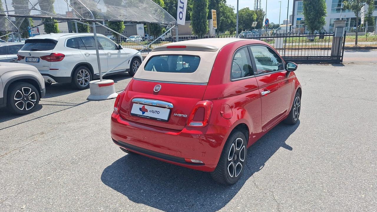Fiat 500 C 1.0 Hybrid Red SOLI 32.000 KM!!!