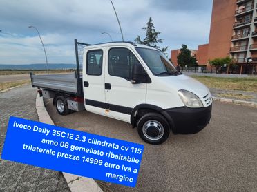 Iveco Daily 35C12 2.3 115cv gemellato ribaltabile trilaterale 08