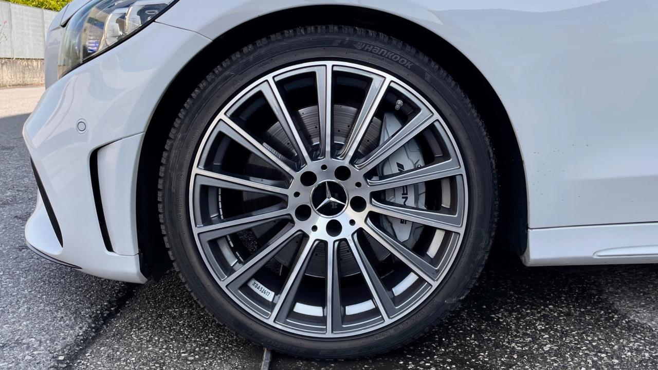 MERCEDES-BENZ CLASSE C43 4 MATIC 3.0 AMG TCT7 390CV - BOLLO E S.B PAGATI, FULL LED, TETTO, PELLE