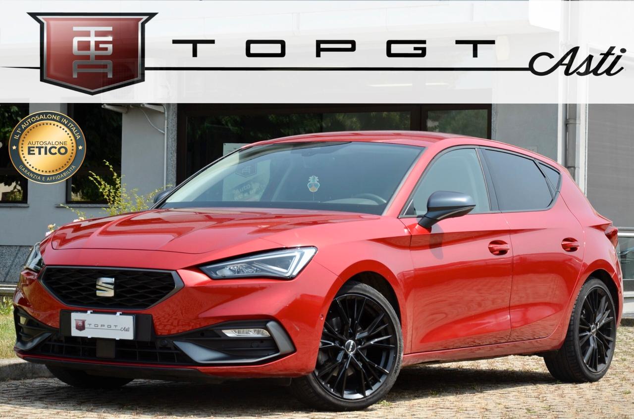 SEAT LEON 1.5 TSI STYLE 130cv, SERVICE UFF SEAT, EURO 6D, NAVI, FARI LED, LED AMBIENTE, PERMUTE