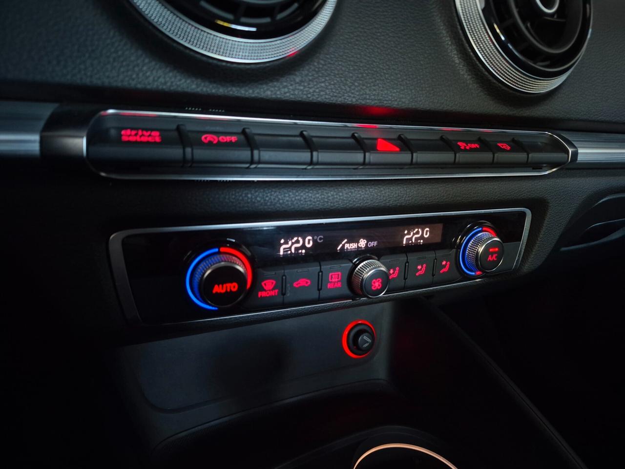 Audi A3 2.0 TDI AMBITION UNIPROPRIETARIO XENO PLUS NAVI AUDI DRIVE SELECT BLUETOOTH C.17 LAVAFARI CRUISE CONTROL