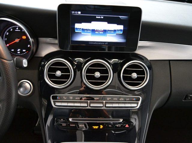 MERCEDES-BENZ C 180 Cabrio Premium Amg Automatica Capote Blu