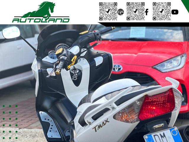 YAMAHA T-Max 500 WhiteMax*Scarico Akrapovic*SellaPelleBicolore