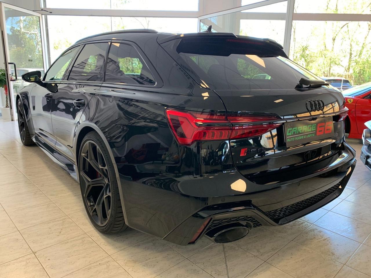 AUDI RS6 PERFORMANCE 630 cv TETTO CARBOCERAMICA 4 STERZANTI B&O FULL