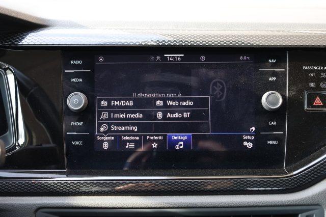 VOLKSWAGEN Taigo 1.0 TSI 110CV DSG Navi LED IQ Drive Pack CAMERA+