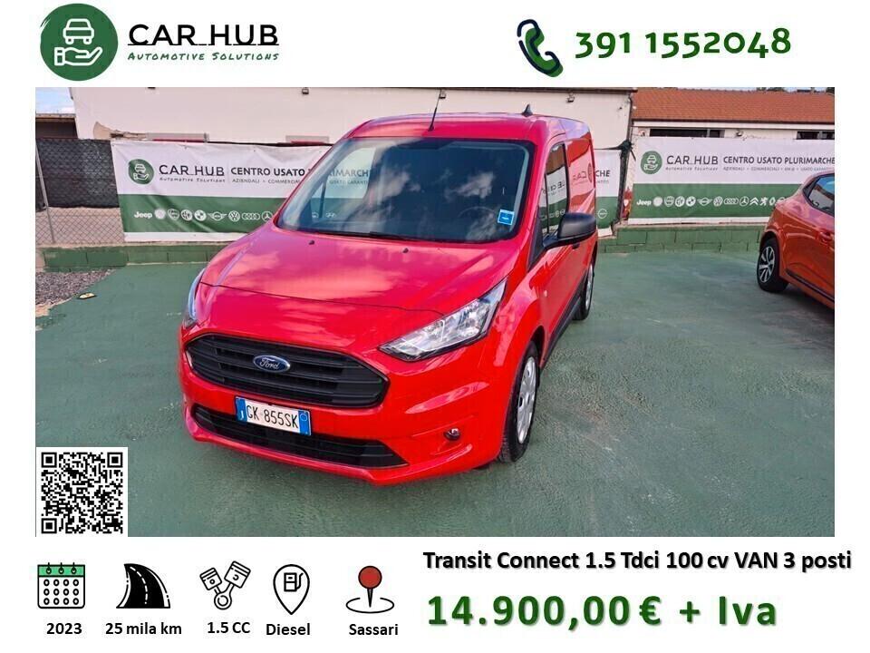 Ford Transit Connect 200 1.5 Ecoblue 100CV PC Furgone Trend
