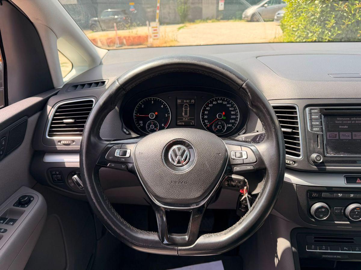 VOLKSWAGEN - Sharan - 2.0 TDI 150CV 7 POSTI Business soli 94.000 KM