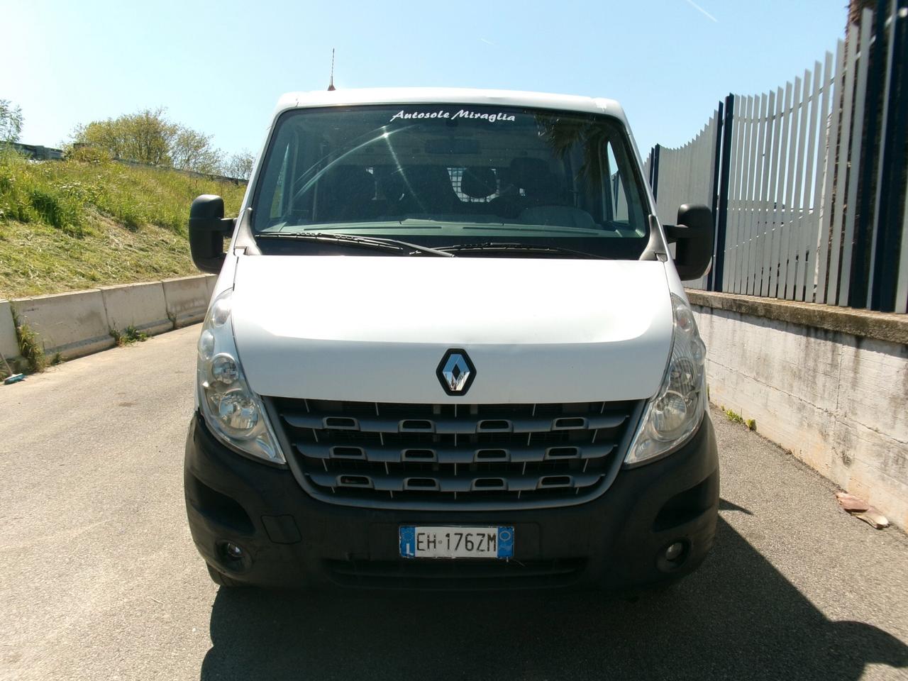 Renault Master 2.3 DCI 125CV E5 DOPPIA CABINA 7 POSTI RIBALTABILE TRILATERALE
