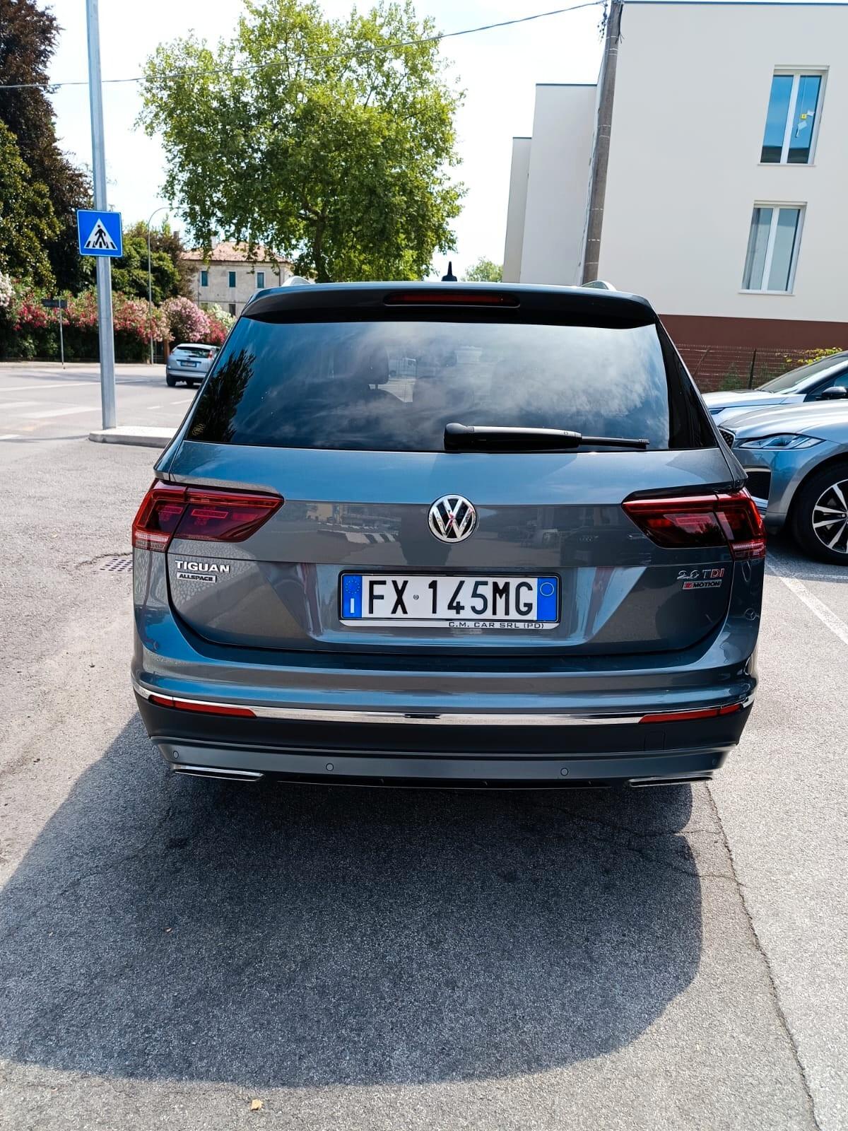 Volkswagen Tiguan Allspace 2.0 TDI 190 CV SCR DSG 4MOTION Advanced BMT