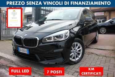 Bmw 216d-7 posti*PREZZO VERO*crono tagliandi-unipro